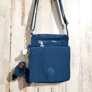 Kipling Blue Mini Crossbody Bag/ Purse